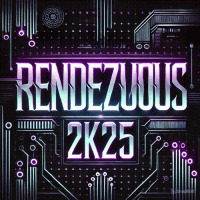 Rendezvous 2K25 Technical Symposium Poster